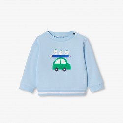 Baby boy fleece sweater