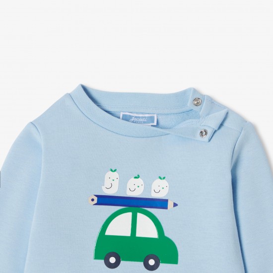Baby boy fleece sweater