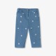Baby girl embroidered jeans