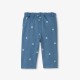 Baby girl embroidered jeans