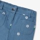 Baby girl embroidered jeans