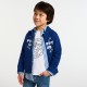 Boy zip-up fleece sweatshirt