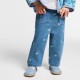 Baby girl embroidered jeans