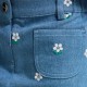 Baby girl embroidered jeans