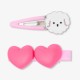 Baby girl hair clip duo