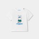 Baby boy short-sleeved cotton T-shirt