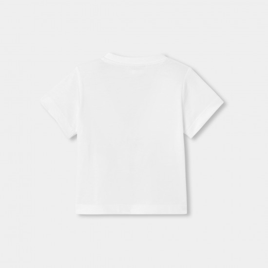 Baby boy short-sleeved cotton T-shirt