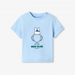 Baby boy short-sleeved cotton T-shirt