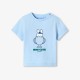Baby boy short-sleeved cotton T-shirt