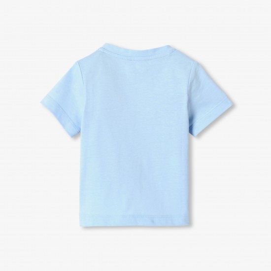 Baby boy short-sleeved cotton T-shirt