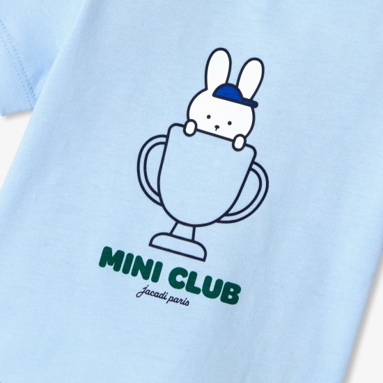 Baby boy short-sleeved cotton T-shirt