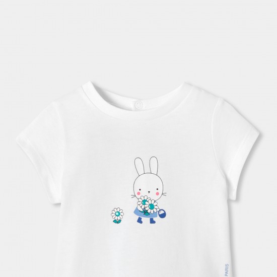 Baby girl cotton T-shirt