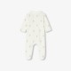 Baby velvet pajamas with bear motif