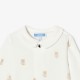 Baby velvet pajamas with bear motif