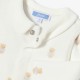 Baby velvet pajamas with bear motif