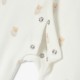 Baby velvet pajamas with bear motif
