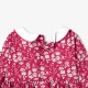 Baby girl long-sleeved dress in Liberty fabric
