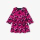 Baby girl long-sleeved velvet dress