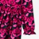 Girl floral velvet dress