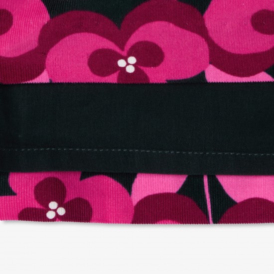 Girl floral velvet dress