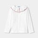 Girl cotton jersey blouse