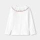 Girl cotton jersey blouse