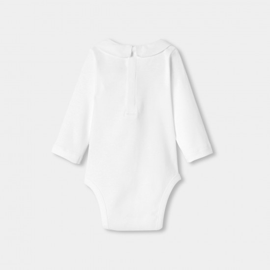 Baby boy long-sleeved cotton bodysuit