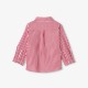 Baby boy striped poplin shirt