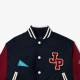 Child bi-material bomber jacket 