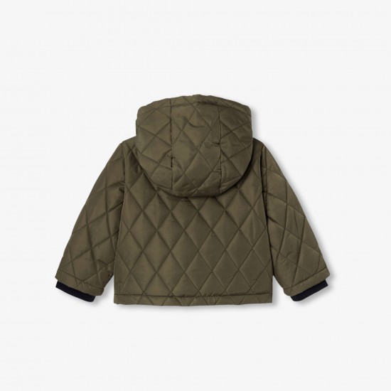 Baby boy quilted padded jacket