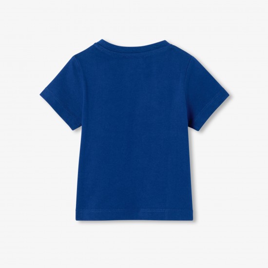 Baby boy short-sleeved cotton T-shirt