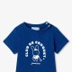 Baby boy short-sleeved cotton T-shirt