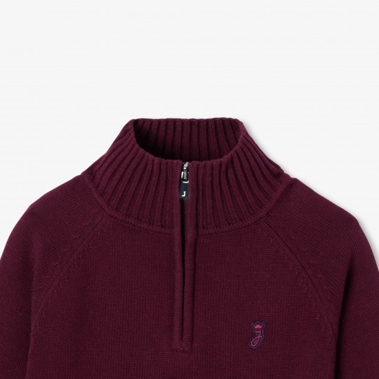 Boy trucker collar sweater