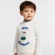 Baby boy intarsia bunny cotton jumper