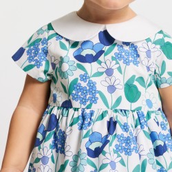 Baby girl floral cotton dress