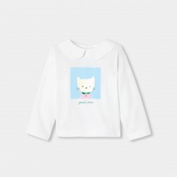 Baby girl long-sleeved T-shirt