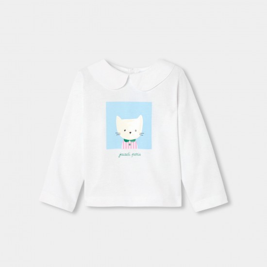 Baby girl long-sleeved T-shirt