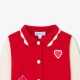 Baby girl knit Varsity jacket