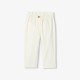 Baby girl cotton twill pants