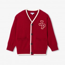 Child cotton and wool cardigan