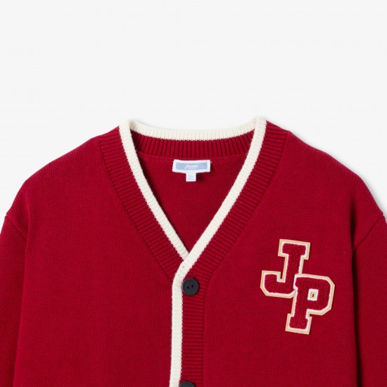 Child cotton and wool cardigan