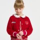 Girl wool blend Varsity cardigan