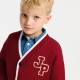 Child cotton and wool cardigan