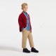 Child cotton and wool cardigan