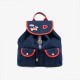 Girl denim backpack