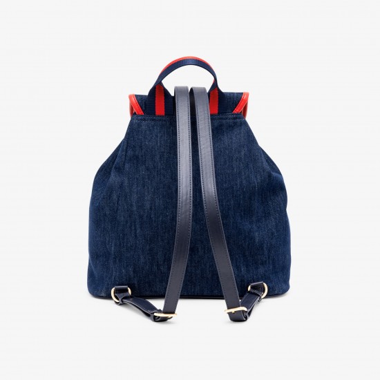 Girl denim backpack