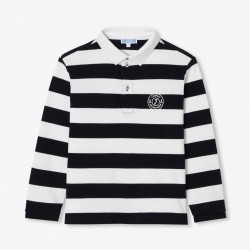Child cotton piqué rugby polo shirt