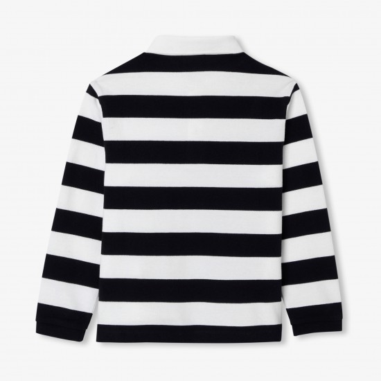 Child cotton piqué rugby polo shirt