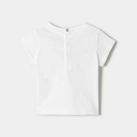 Baby girl short-sleeved jersey T-shirt