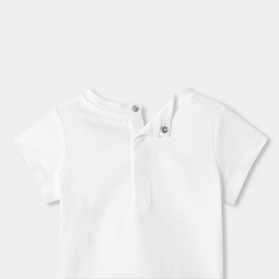 Baby girl short-sleeved jersey T-shirt